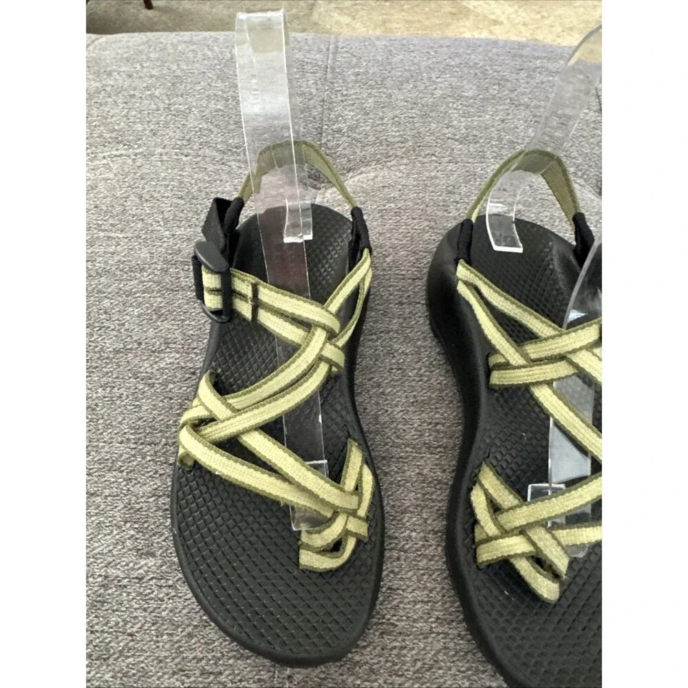 Chaco Z Cloud X2 Vibram Sandals Women’s 5  Sunlit Green Strappy Hiking - Picture 2 of 16